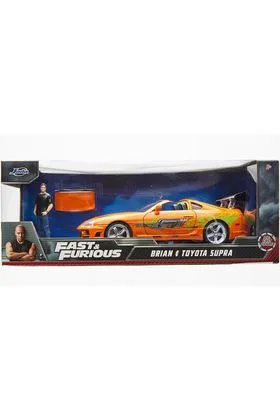 BRIAN & TOYOTA SUPRA SET 1/24 SCALE FAST & FURIOUS