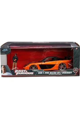 HAN & 1995 MAZDA R-X7 WIDEBOY SET 1/24 SCALE FAST & FURIOUS
