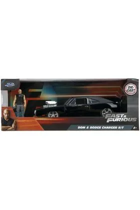 DOM TORETO & DODGE CHARGER R/T SET 1/24 SCALE FAST & FURIOUS