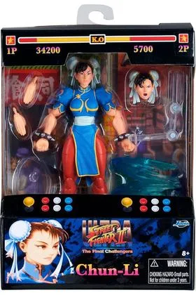 CHUN-LI FIGURA 15 CM ULTRA STREET FIGHTER II: THE FINAL CHALLENGERS