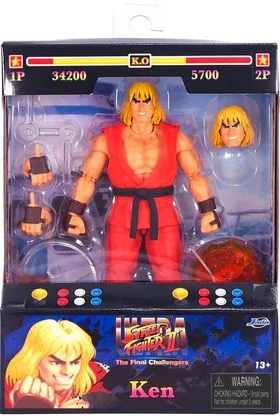 KEN FIGURA 15 CM ULTRA STREET FIGHTER II: THE FINAL CHALLENGERS