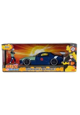 KAKASHI HATAKE & 2009 MAZDA RX-7 SET 1/24 SCALE NARUTO