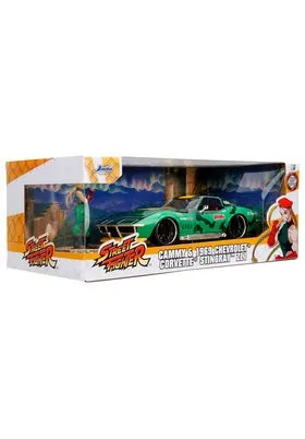 CAMMY & 1969 CHEVROLET CORVETTE SET 1/24 SCALE STREET FIGHTER II