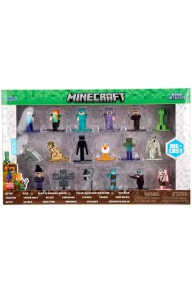 Minecraft Set 18 Figuras 4 CM Minecraft Nano Metalfigs