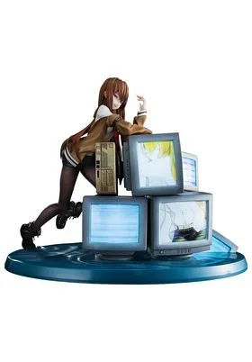 KURISU MAKISE WITH LED LIGHT-UP STATUE 21 STEINS;GATE 0 1/7 SCALE