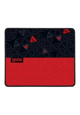 RED & BLACK ALFOMBRILLA RATON 32X26 CM DUNGEONS & DRAGONS