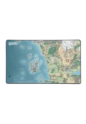 FAERUN MAP XXL ALFOMBRILLA ESCRITORIO 90X47 CM DUNGEONS & DRAGONS