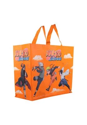 NARUTO ORANGE BOLSA RECICLABLE CON ASAS 40X45X20 CM NARUTO SHIPPUDEN