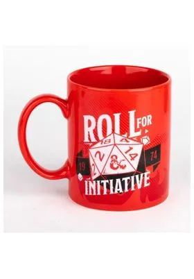 ROLL FOR INITIATIVE TAZA 320 ML DUNGEONS & DRAGONS