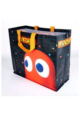 PAC-MAN BOLSA RECICLABLE CON ASAS 40X45X20 CM PAC-MAN