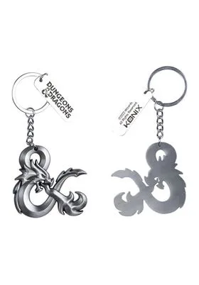LOGO 3D D&D LLAVERO METALICO 4 CM DUNGEONS & DRAGONS