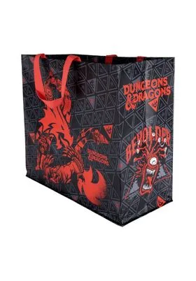 MONSTERS BOLSA RECICLABLE CON ASAS 40X45X20 CM DUNGEONS & DRAGONS
