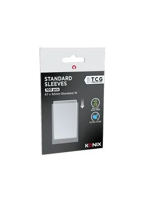 100 X STANDARD SLEEVES 67X92 MM FUNDAS TRANSPARENTES PARA TCG