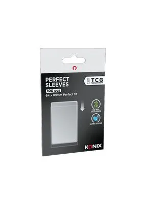 100 X PERFECT SLEEVES 64X89 MM FUNDAS TRANSPARENTES PARA TCG