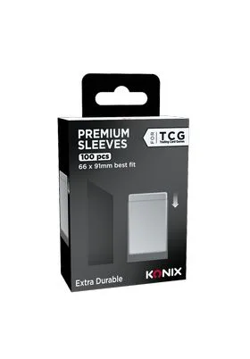 100 x PREMIUM SLEEVES 66X91 MM FUNDAS TRANSPARENTES PARA TCG