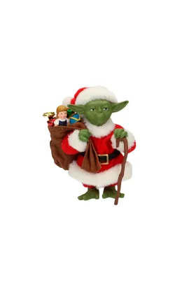 YODA SANTA CLAUS FIGURA 12 CM STAR WARS RE-RUN