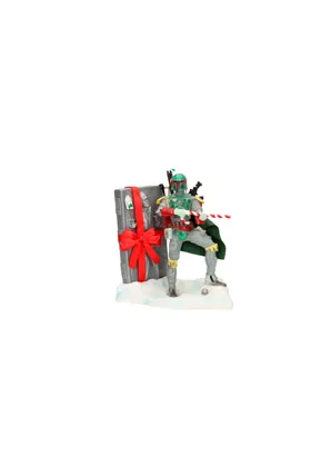 BOBA FETT SANTA CLAUS FIGURA 20 CM STAR WARS