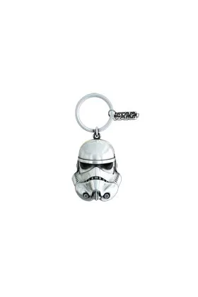 STORMTROOPER OPEN THE BLAST DOORS! CABEZA BA„O PLATA LLAVERO STAR WARS
