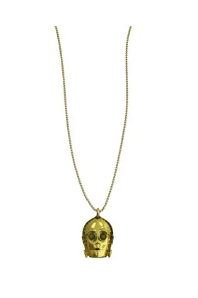 C-3PO BA„O ORO COLGANTE CADENA