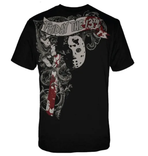 VIERNES 13 FLORAL BLOOD CAMISETA CHICO T-M VIERNES 13