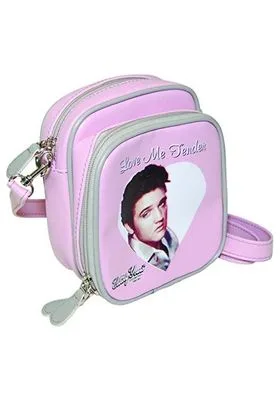 LOVE ME TENDER MINI BANDOLERA ROSA