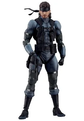 SOLID SNAKE MGS2 VERSION UPDATED EDITION FIGURA 16 CM METAL GEAR SOLID 2: SONS OF LIBERTY FIGMA