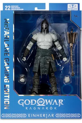 EINHERJAR FIGURA 18 CM GOD OF WAR RAGNARÖK GAMING EDITION