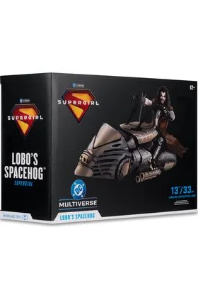 LOBO'S SPACEHOG VEHÍCULO 33 CM DC MULTIVERSE SUPERGIRL MOVIE