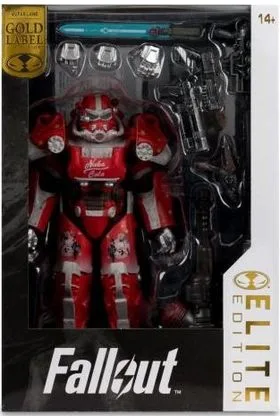 NUKA COLA T-60 FIGURA 19 CM FALLOUT 76 GOLD LABEL