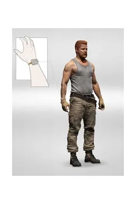 ABRAHAM FORD FIGURA 13 CM THE WALKING DEAD TV VERSION SERIE 9