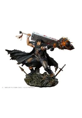 GUTS BLACK SWORDSMAN VERSION STATUE 26,5 CM BERSERK 1/7 SCALE