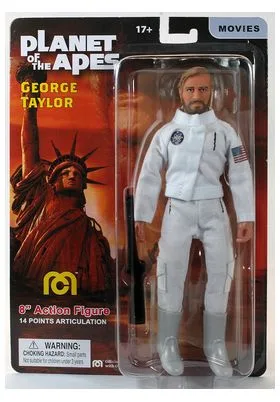 GEORGE TAYLOR RETRO FIGURA 20 CM PLANET OF THE APES