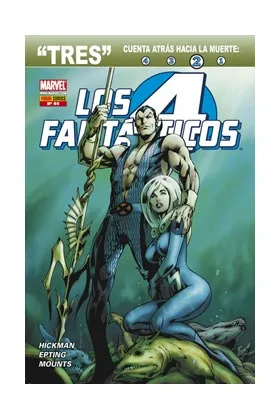 LOS NUEVOS 4 FANTASTICOS VOL. 7 044 ("TRES" CUENTA ATRAS HACIA LA MUERTE:2)