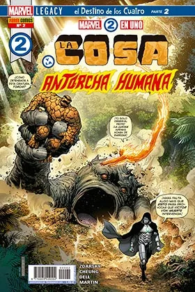 MARVEL 2 EN 1. LA COSA Y LA ANTORCHA HUMANA 02
