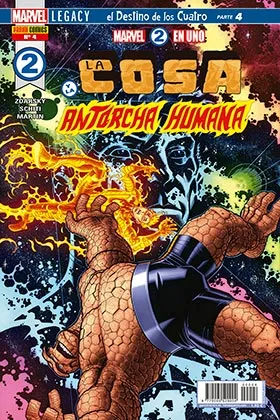 MARVEL 2 EN 1. LA COSA Y LA ANTORCHA HUMANA 04
