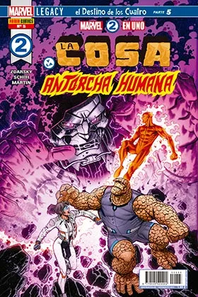 MARVEL 2 EN 1. LA COSA Y LA ANTORCHA HUMANA 05