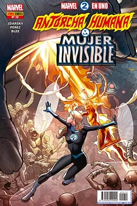 MARVEL 2 EN 1. LA ANTORCHA HUMANA Y LA MUJER INVISIBLE 12