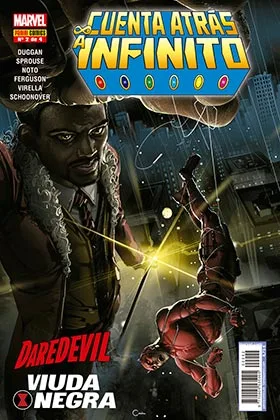 CUENTA ATRAS A INFINITO: HEROES 02 (DAREDEVIL Y VIUDA NEGRA)