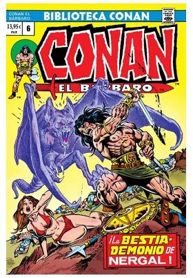 Biblioteca Conan. Conan el Barbaro 06