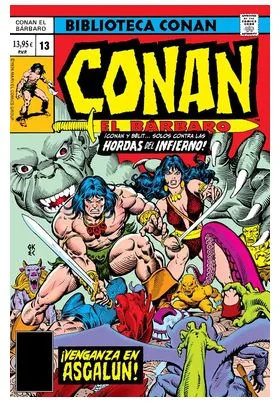 Biblioteca Conan. Conan el Barbaro 13