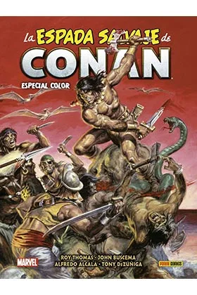 BIBLIOTECA CONAN. LA ESPADA SALVAJE DE CONAN - ESPECIAL COLOR. MARVEL COMICS SUPER SPECIAL