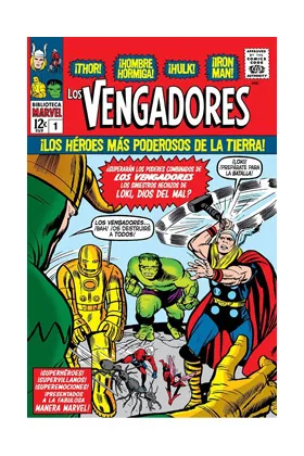 BIBLIOTECA MARVEL 12. LOS VENGADORES 01.