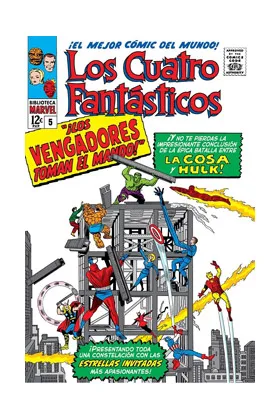 Biblioteca Marvel 14. los 4 Fantasticos 05.