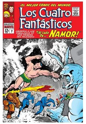 Biblioteca Marvel 27. los 4 Fantasticos 07. 1965