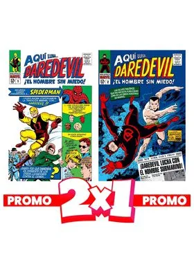 2X1 BIBLIOTECA MARVEL DAREDEVIL(Nº1 Y Nº2)