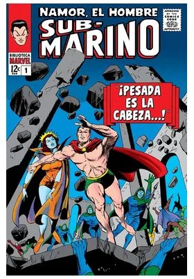 BIBLIOTECA MARVEL 34. NAMOR, EL HOMBRE SUBMARINO 01.