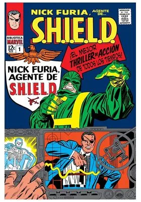 BIBLIOTECA MARVEL 35. NICK FURIA, AGENTE DE S.H.I.E.L.D. 01.