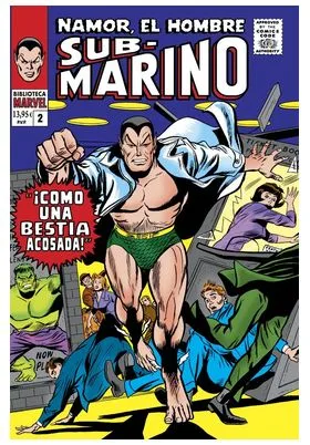 BIBLIOTECA MARVEL 53. NAMOR, EL HOMBRE SUBMARINO 02.