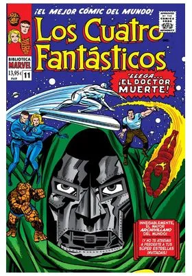 Biblioteca Marvel 55. los 4 Fantasticos 11.