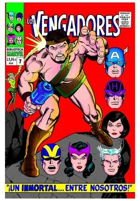 Biblioteca Marvel 68. los Vengadores 07.